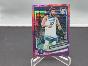 2023-24 Panini Donruss Optic - Pink Hyper Prizm #179 Karl-Anthony Towns - Picture 1 of 2