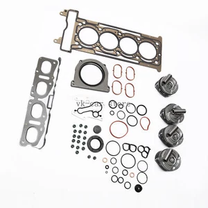 Piston Plus Size STD+0.5mm Seals Overhaul Gasket Set Fit For Mercedes-Benz - Picture 1 of 15
