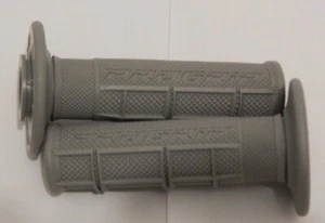 Motorcycle Grips ProGrip 794 7/8" Half Waffle Single density Gray New - Picture 1 of 1