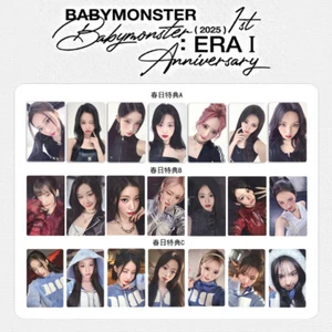 7pcs/set BABYMONSTER 1st Anniversary Self Made Special Cards Photocard - Picture 1 of 6