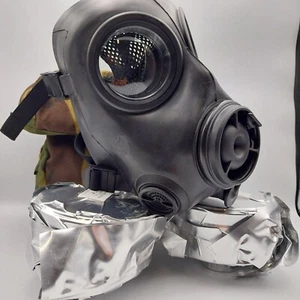 Avon FM12 Respirator Mask Twin Port Bronze Commander - Picture 1 of 11