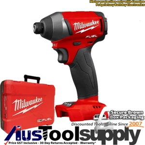 Milwaukee M18 FUEL Brushless 1/4" Impact Driver & Case M18FID-0 2753-20 - Picture 1 of 7