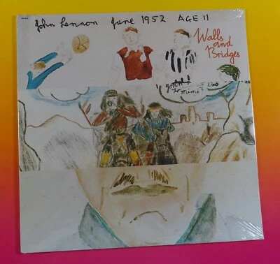 ДЖОН ЛЕННОН стены и мосты 100% аналоговый 1970-х переиздание новый виниловая пластинка запечатанный новом - Изображение 1 из 2