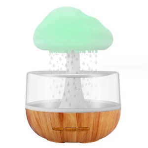 Rain Cloud Night Light Humidifier with Raining Drop Sound and 7 Color Led Light - Picture 1 of 5