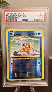 Pokemon Magikarp Rev Foil Evolutions #33 PSA 9 - Bild 1 von 2