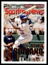 2005 Topps Alfonso Soriano Baseball Cards #357