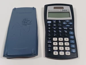 Texas Instruments TI-30XS IIS Solar Calculator w/ Cover - Tested, Working - Picture 1 of 5