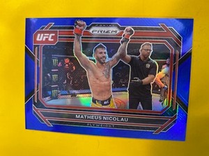 RS9055 2023 Panini Prizm UFC Prizms Blue #47 Matheus Nicolau #26/175