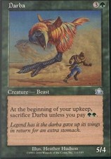 MTG magic cards 4x x4 Light Play, English Darba Prophecy