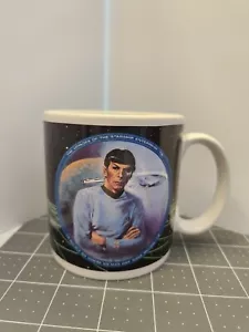 STAR TREK Mr. Spock Ceramic Mug Hamilton Gifts Vintage 1991 ST:TOS - Picture 1 of 5