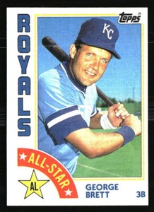 George Brett 1984 Topps #399 Baseball Card