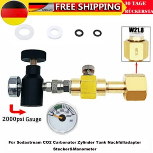 Sodastream CO2 Carbonator Zylinder Tank Nachfülladapter Steckverbinder Füll DE - Bild 1 von 11