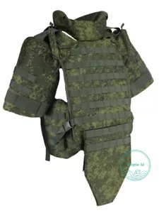 Kopie Russische Körperpanzerung Taktische Weste Russische Armee Tarnung Furchtloser Krieger - Bild 1 von 5