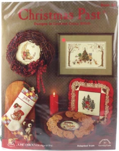 June Grigg Designs Counted Cross Stitch Kit Book 33 Christmas Past Retro Sealed - Picture 1 of 12