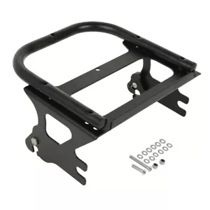 2 UP Luggage Mount Rack For Harley Tour Pak Touring Street Road Glide King 97-08 - Foto 1 di 14