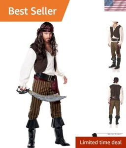 Costume pirata canaglia uomo - Foto 1 di 5