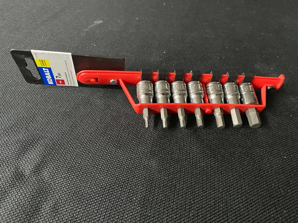 85225 Kobalt 7-Piece 3/8-in Drive Set Hex Bit (SAE) Driver Socket Set 338622 - Image 1 of 1