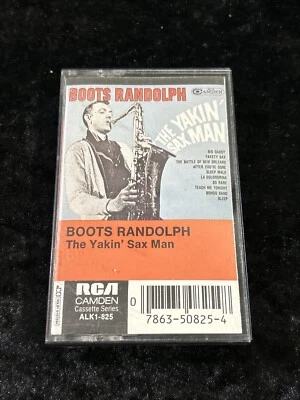Boots Randolph: The Yakin' Sax Man - RCA Camden Series Tested Cassette Tape - Image 1 of 3