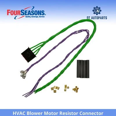 For 2001-2009 Dodge Grand Caravan HVAC Blower Motor Resistor Connector 4 Seasons - Image 1 of 4