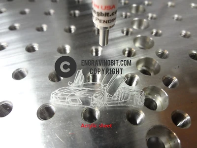 1/4" CNC  drag engraving tool bit Mill router best quality available - Image 1 of 4