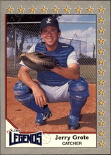 1989-90 Pacific Senior League Baseball Card #125 Jerry Grote