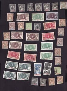 Nice Lot of Misc Stamps from France Dahomey