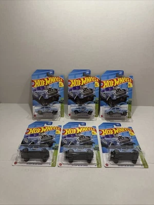 Hot Wheels Blue ‘55 Chevy Bel Air Gassers Lot Of 6 - Image 1 of 2
