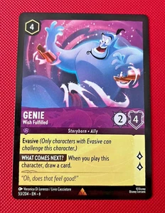 1x GENIE WISH FULFILLED - Azurite Sea - Disney Lorcana TCG - Foto 1 di 1