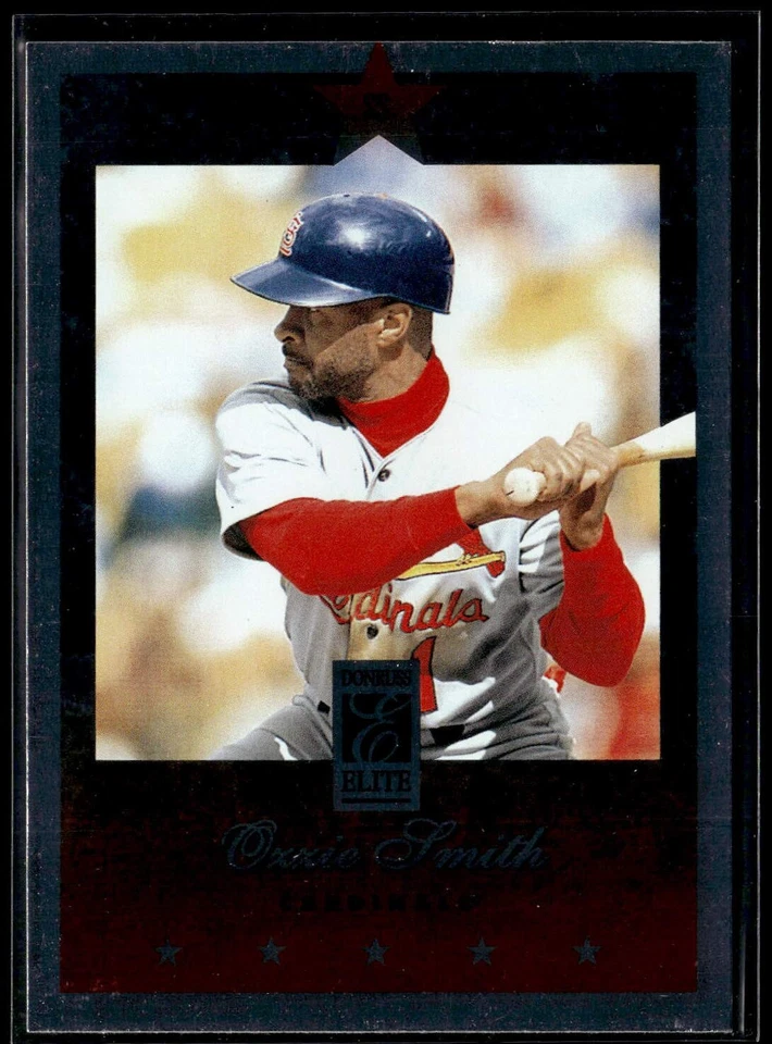 Ozzie Smith 1997 Donruss Elite #125 St. Louis Cardinals - Image 1 of 2
