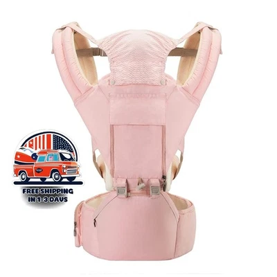 Portabebйs 6 en 1 para reciйn nacidos y niсos pequeсos con asiento de cadera США - Изображение 1 из 4