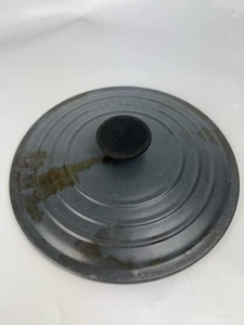Tapa de hierro fundido vintage Le Creuset solo 24 cm para cazuela horno holandés gris - Imagen 1 de 3
