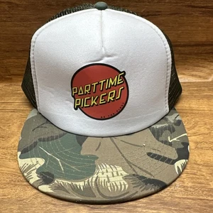 Teilzeit Pickers Be The First Truckers Camoflauge Snapback Mütze OSFM NEU Erwachsene - Bild 1 von 9