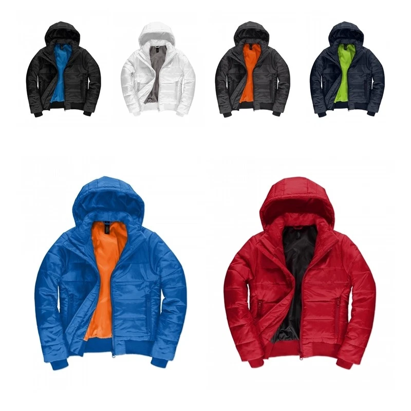 B&C Steppjacke Damen Gefüttert Funktional Kapuze Superhood Women 941 NEU - Bild 1 von 1