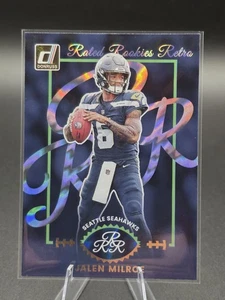 2025 Donruss Jalen Milroe Rated Rookies Retro #16 (RC) - Picture 1 of 2