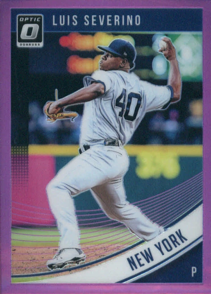 2018 Donruss Optic Pink #117 Luis Severino - BB - Image 1 of 1