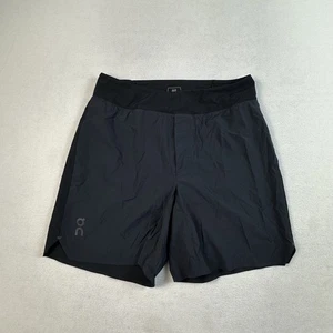 Pantalones Cortos Ligeros On Cloud Para Hombre Pequeños Negros Correr Gimnasio Rendimiento Atlético - Imagen 1 de 9