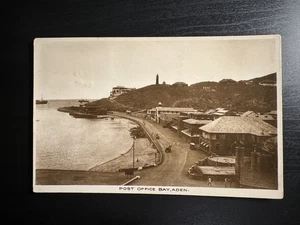 Yemen - PPC Post Office Bay Aden Post Card to Italy 1931 VF - Picture 1 of 2