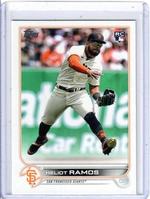 2022 Topps Update Heliot Ramos Rookie RC - Image 1 of 2