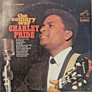 CHARLIE PRIDE The Country Way LP Album Western Folk Too Hard To say Sorry - Imagen 1 de 3