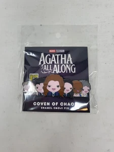 SDCC 2025 100% Soft Coven of Chaos Marvel Agatha All Along Emoji Pin IN HAND - Bild 1 von 1