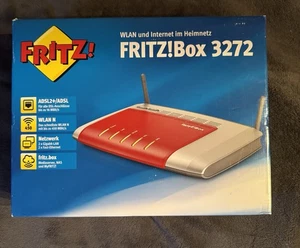 Fritz!Box 3272 (inklusive DSL- und Telefonkabel) und OVP - Afbeelding 1 van 2