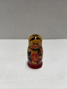 alte russische Matroschka Nestchenpuppen, handbemalt, Holz - Bild 1 von 17