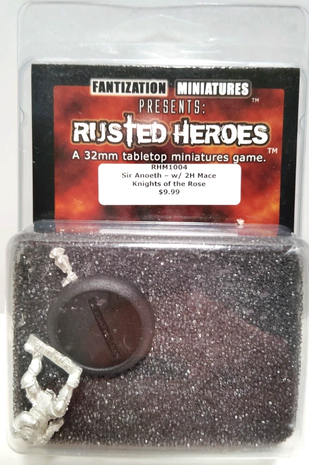 Rusted Heroes Sir Anoeth - Con 2H Maza Caballeros de la Rosa RHM 1004 Foto 1 de 1