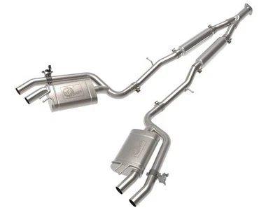 aFe Gemini XV Catback Exhaust Kit for 2022-2023 Kia Stinger GT-Line 2.5L Turbo - Image 1 of 4