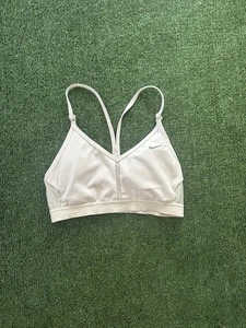Reggiseno sportivo Nike bianco donna medio - Foto 1 di 3