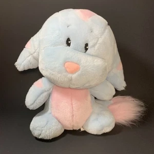 Peluche giocattolo Neopets 2003 a righe kacheek blu rosa pastello 10" - Foto 1 di 10