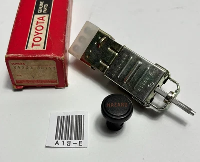 Toyota Land Cruiser FJ40 BJ40 Genuine old Stock Factory HAZARD Emergency Switch - Image 1 of 4