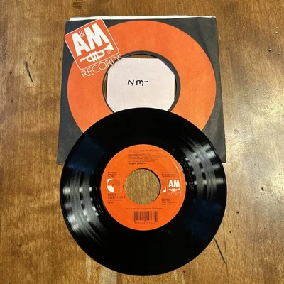 BRYAN ADAMS "EVERYTHING I DO I DO IT FOR YOU" 45 RPM 7" NM- RECORD [CC3-76] — 第 1/2 张图片