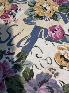 Unique Vintage Fabric Fun Travel Print Jersey 61" 43" W - Picture 1 of 11