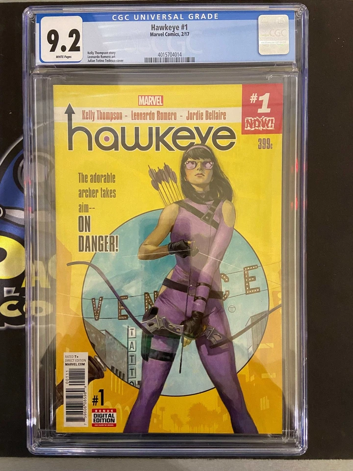HAWKEYE #1 (2/17) CGC 9.2 Foto 1 de 1